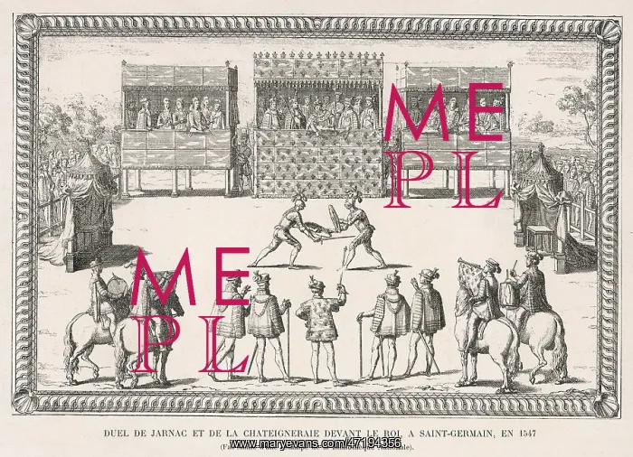  : Duel - Jarnac, 1547