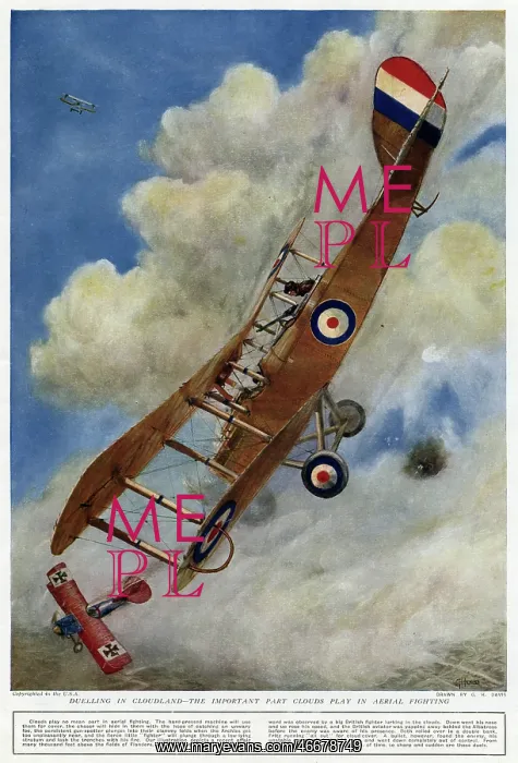 : Duelling in cloudland, aerial fighting 1917 : Duelling in cloudland, aerial fighting 1917
