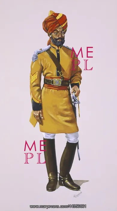 : Duffadar (Sergeant) of The First Bengal Lancers : Duffadar (Sergeant) of The First Bengal Lancers