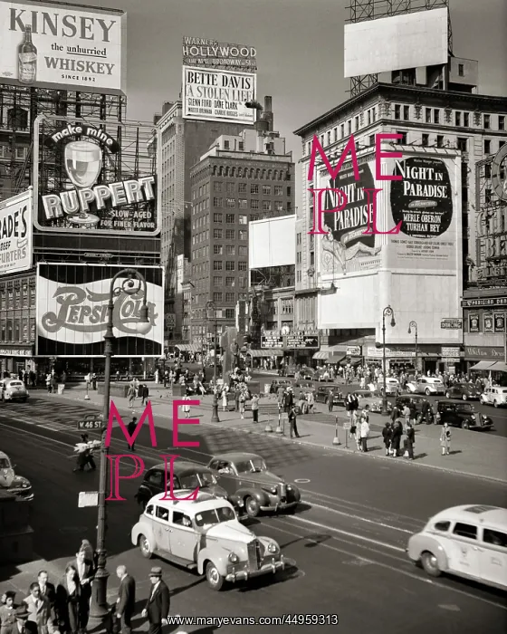 : Duffy Square Part of Times Square Gaudy Signs : Duffy Square Part of Times Square Gaudy Signs