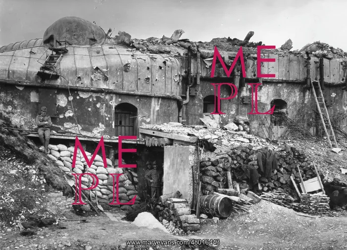 : Dugouts on the Western Front, WW1 : Dugouts on the Western Front, WW1