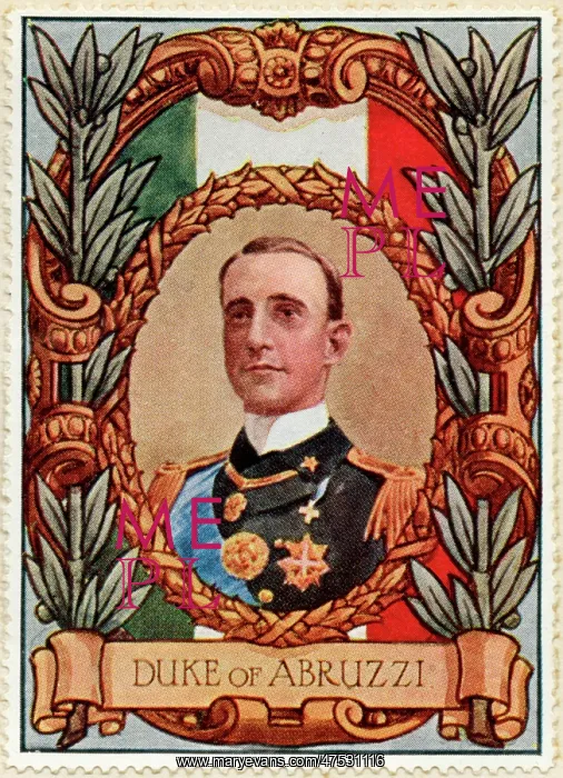 : Duke of Abruzzi / Stamp : Duke of Abruzzi / Stamp