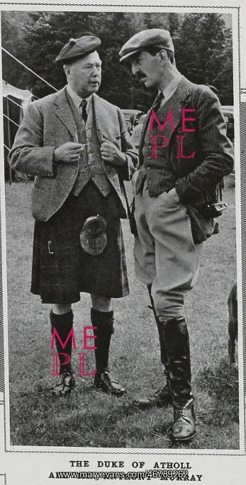 : Duke of Atholl and Anthony Murray : Duke of Atholl and Anthony Murray