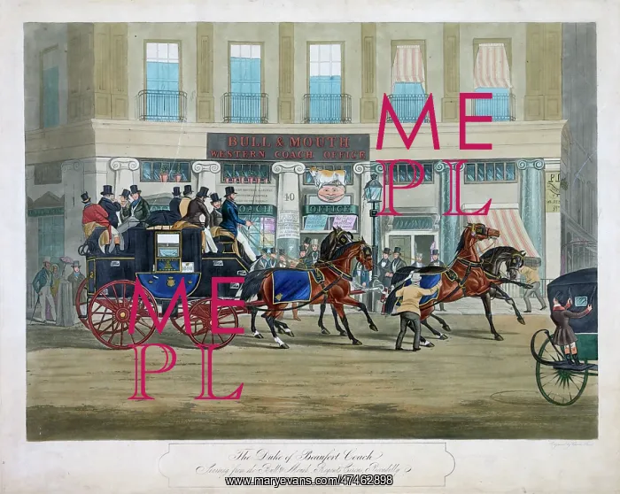 : The Duke of Beaufort coach : The Duke of Beaufort coach