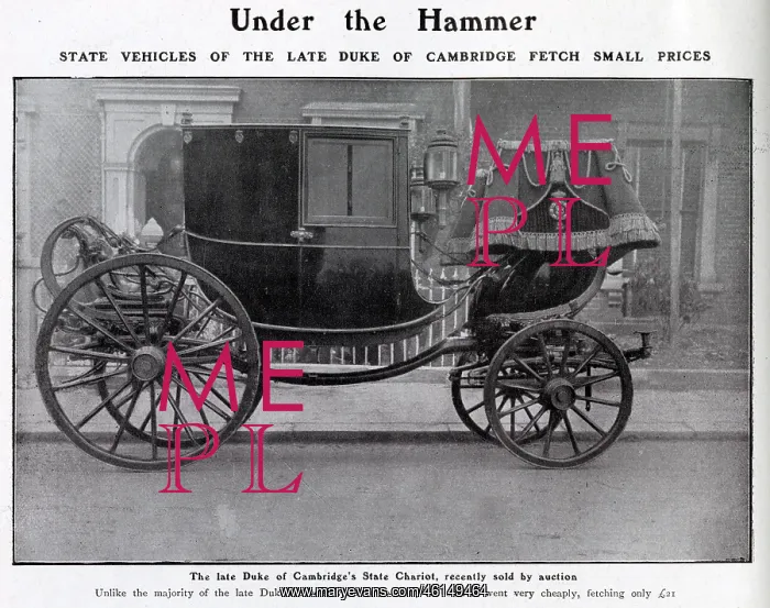  : The Duke of Cambridge's carriage