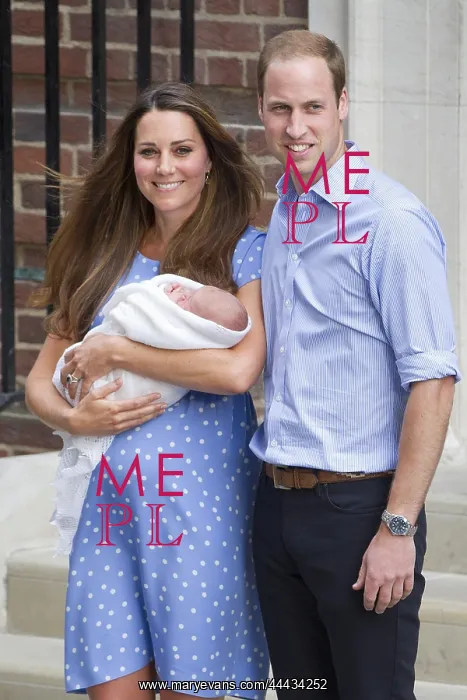 : The Duke And Duchess Of Cambridge With New Born Son : The Duke And Duchess Of Cambridge With New Born Son