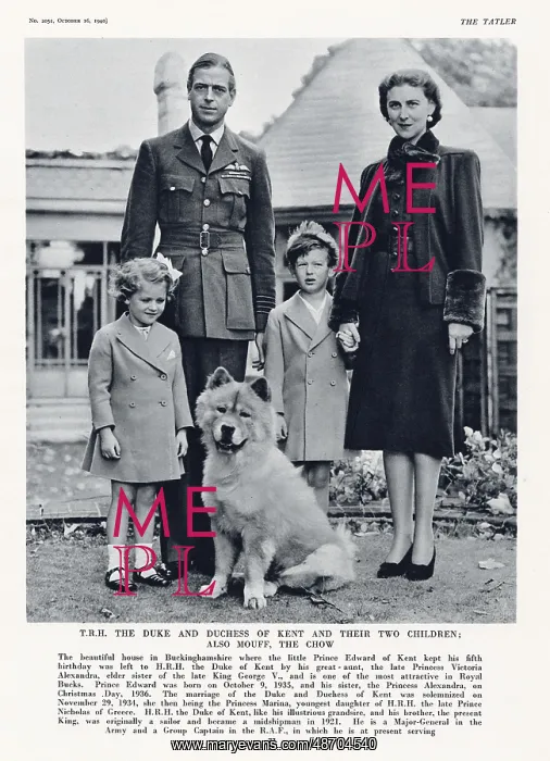 : Duke and Duchess of Kent and family : Duke and Duchess of Kent and family