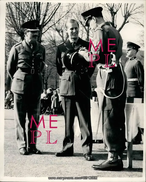 : Duke of Edinburgh at Caterham Barracks : Duke of Edinburgh at Caterham Barracks