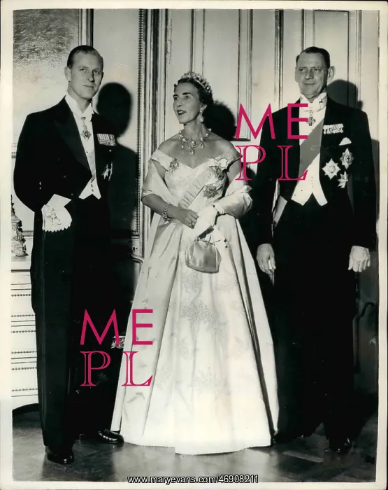 : Duke of Edinburgh with Danish royalty : Duke of Edinburgh with Danish royalty
