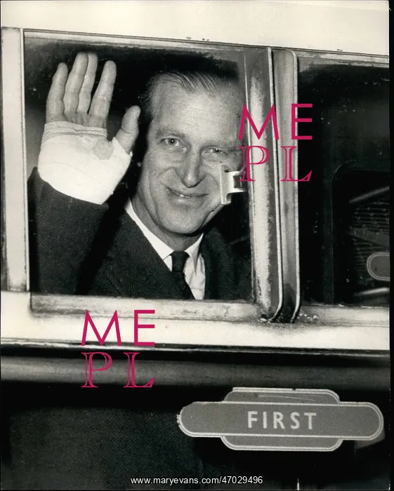 : Duke of Edinburgh en route for Sandringham : Duke of Edinburgh en route for Sandringham
