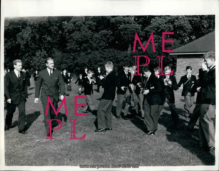 : Duke of Edinburgh at Gresham's School, Holt, Norfolk : Duke of Edinburgh at Gresham's School, Holt, Norfolk