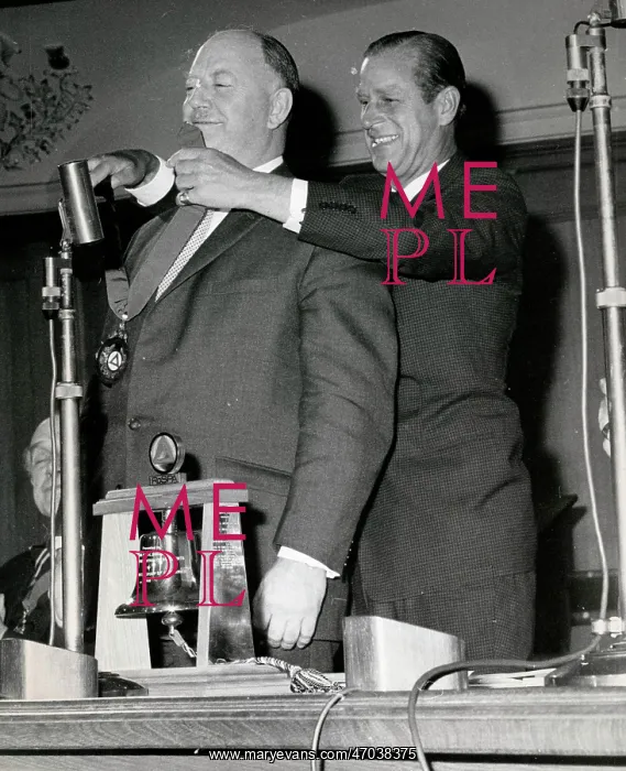 : Duke of Edinburgh and Lord Beeching, ROSPA AGM : Duke of Edinburgh and Lord Beeching, ROSPA AGM