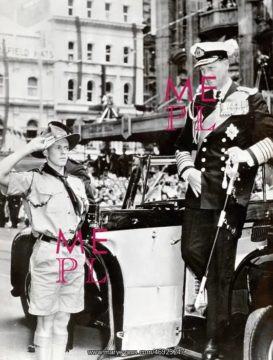 : Duke of Edinburgh in Melbourne for Olympic Games : Duke of Edinburgh in Melbourne for Olympic Games
