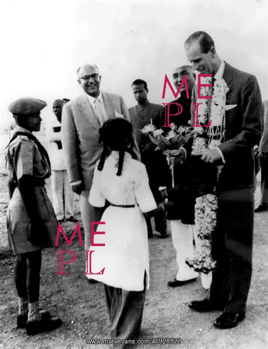 : Duke of Edinburgh visits western India : Duke of Edinburgh visits western India