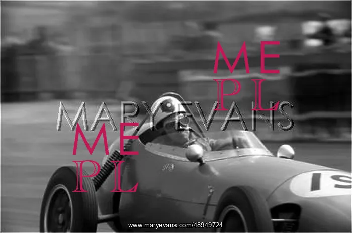 : Duke in a Gemini, Silverstone, England : Duke in a Gemini, Silverstone, England
