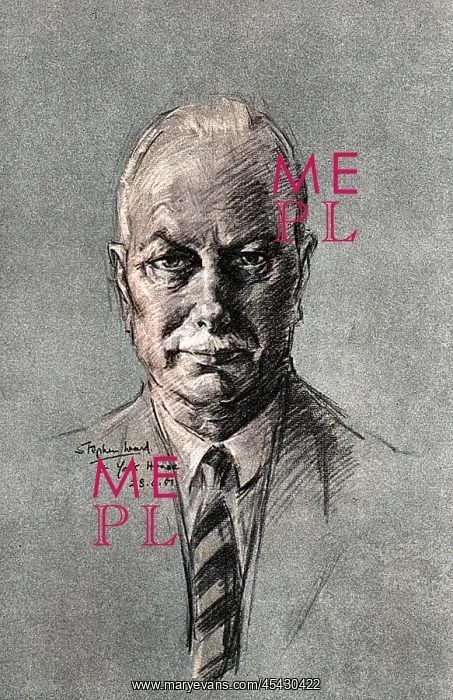 : The Duke of Gloucester, as sketched by Stephen Ward, 1961 : The Duke of Gloucester, as sketched by Stephen Ward, 1961