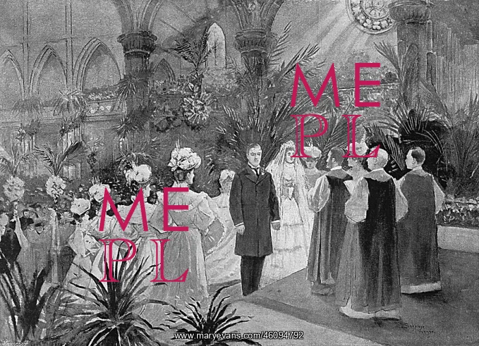 : Duke of Marlborough wedding to Consuelo Vanderbilt : Duke of Marlborough wedding to Consuelo Vanderbilt
