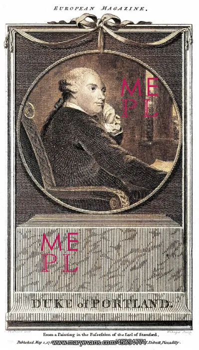: THIRD DUKE OF PORTLAND : THIRD DUKE OF PORTLAND