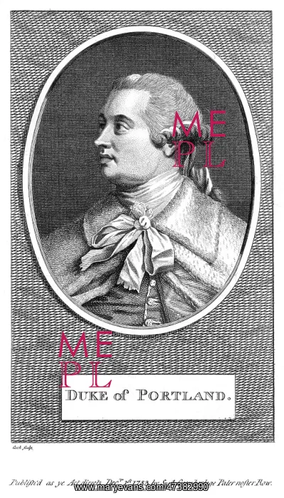 : THIRD DUKE OF PORTLAND : THIRD DUKE OF PORTLAND