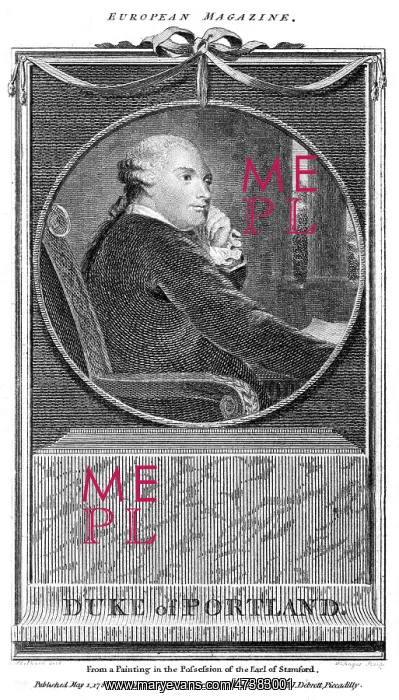 : THIRD DUKE OF PORTLAND : THIRD DUKE OF PORTLAND