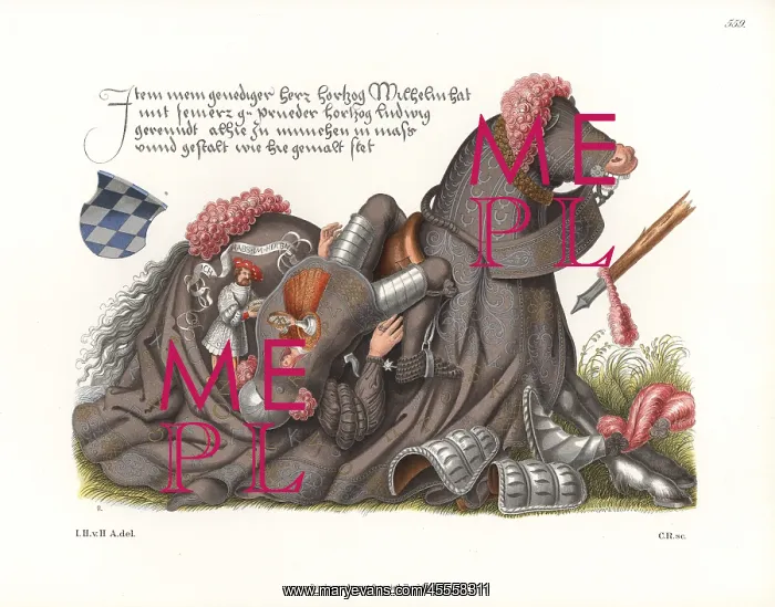 : Duke William IV of Bavaria knocked from his : Duke William IV of Bavaria knocked from his