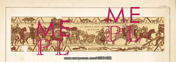 : Duke William of Normandy and his army arrive at : Duke William of Normandy and his army arrive at