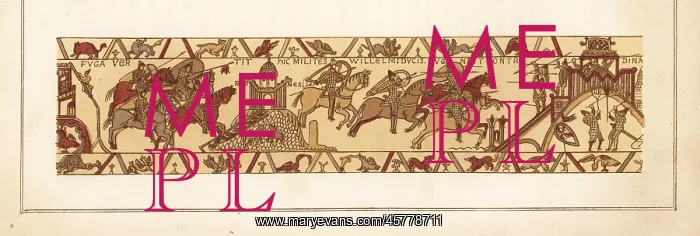 : Duke William of Normandy and his army pursue Conan : Duke William of Normandy and his army pursue Conan