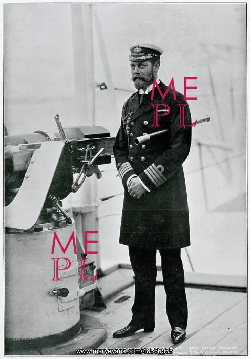 : Duke of York on HMS Crescent 1898 : Duke of York on HMS Crescent 1898