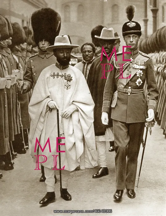 : Duke of York - Visit - Ras Tafari, Prince Regent of Ethiopia : Duke of York - Visit - Ras Tafari, Prince Regent of Ethiopia