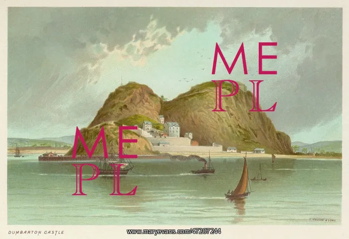  : DUMBARTON CASTLE 1880S