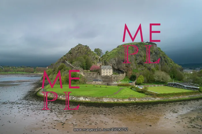 : Dumbarton Castle, West Dunbartonshire, Scotland : Dumbarton Castle, West Dunbartonshire, Scotland