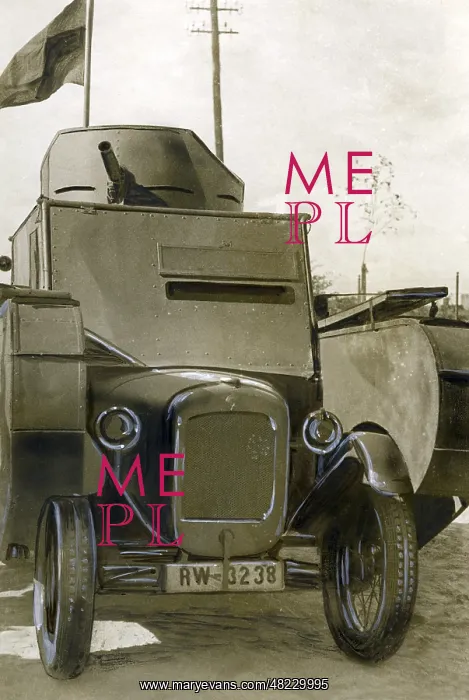 : A dummy tank of the Reichswehr, 1930 : A dummy tank of the Reichswehr, 1930