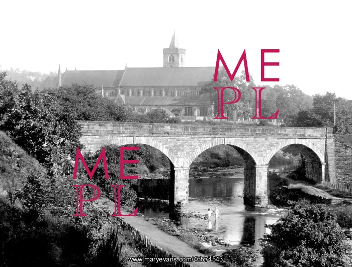  : Dunblane, Bridge and Cathedral 1899