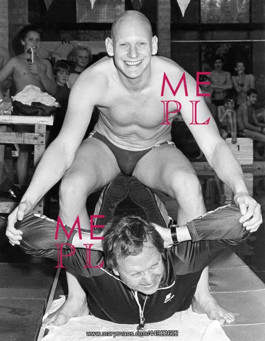 : Duncan Goodhew, British Olympic swimmer : Duncan Goodhew, British Olympic swimmer