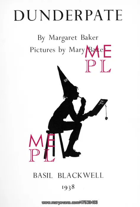 : Dunderpate in his dunce's cap : Dunderpate in his dunce's cap