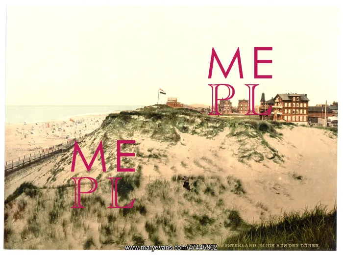 : From the dunes, Westerland, Sylt, Schleswig-Holstein, German : From the dunes, Westerland, Sylt, Schleswig-Holstein, German