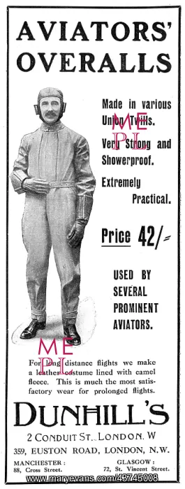  : Dunhills Aviators Overalls