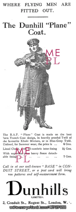  : Dunhills Plane Coat