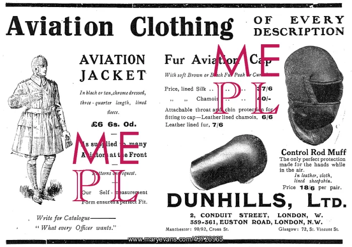 : Dunhills Silk Lined Fur Aviation : Dunhills Silk Lined Fur Aviation