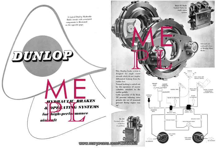 : Dunlop Hydraulic Braking Systems : Dunlop Hydraulic Braking Systems