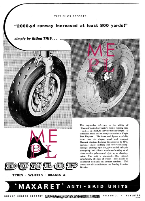 : Dunlop Maxaret : Dunlop Maxaret