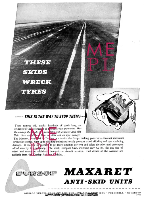 : Dunlop Maxaret : Dunlop Maxaret