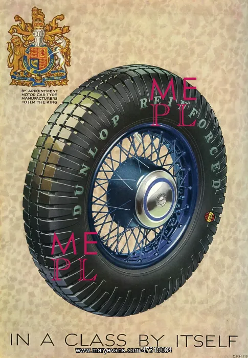  : DUNLOP TYRE ADVERT