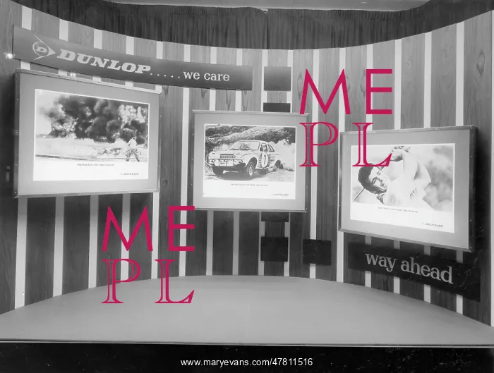  : Dunlop window display