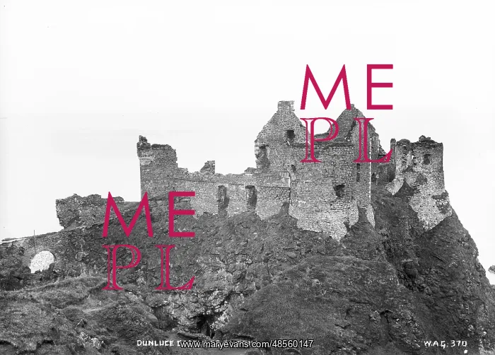 : Dunluce Castle, Co Antrim : Dunluce Castle, Co Antrim