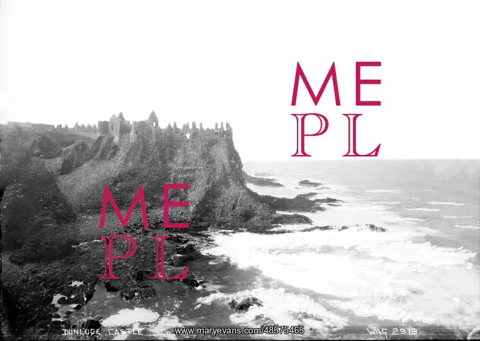 : Dunluce Castle, Co. Antrim : Dunluce Castle, Co. Antrim