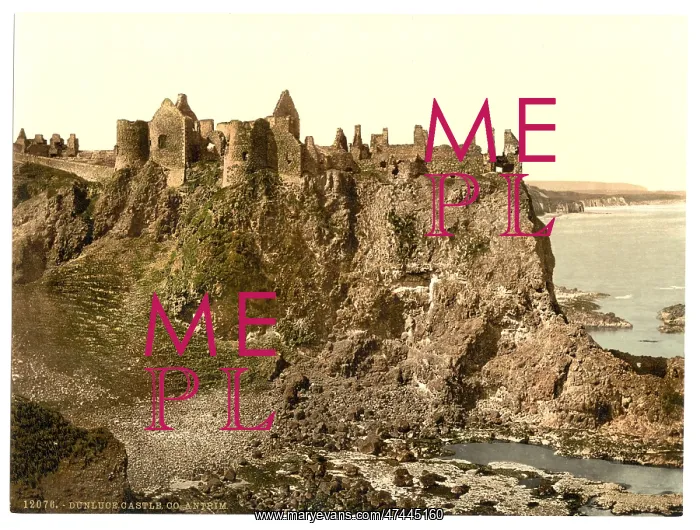 : Dunluce Castle. County Antrim, Ireland : Dunluce Castle. County Antrim, Ireland