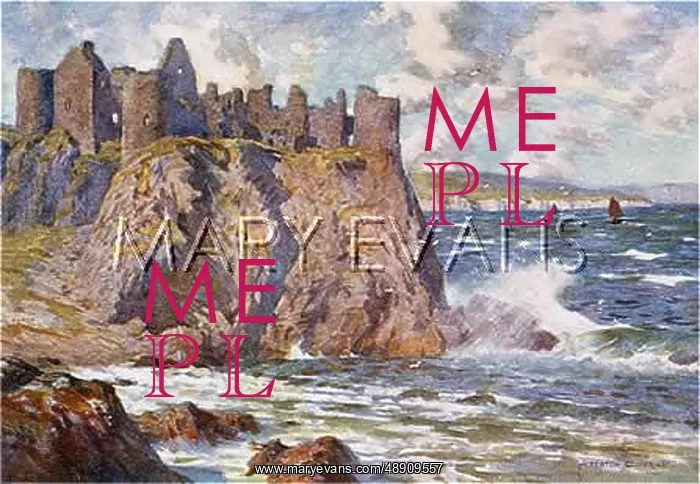 : DUNLUCE CASTLE, IRELAND : DUNLUCE CASTLE, IRELAND