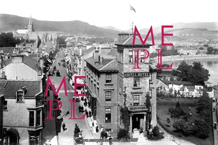  : Dunoon, Argyll Hotel, Main Street 1904