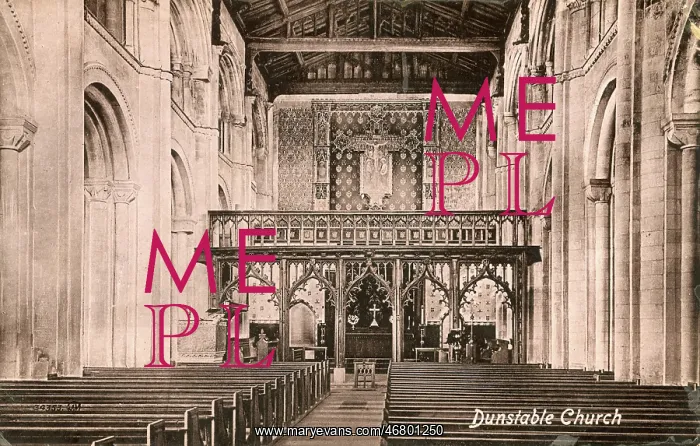 : Dunstable Church, Bedfordshire : Dunstable Church, Bedfordshire